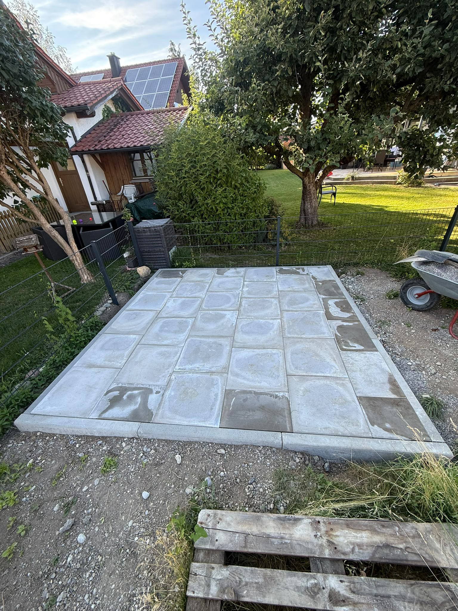 Außenanlage — Nachher